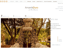 Tablet Screenshot of amareloouro.com